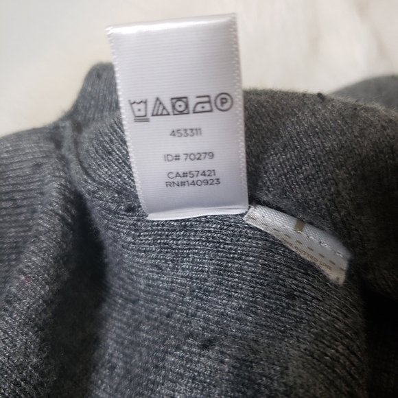 Lou & Grey Loft Cropped Flecked Drop Shoulder Sweater-Size M - Picture 7 of 7